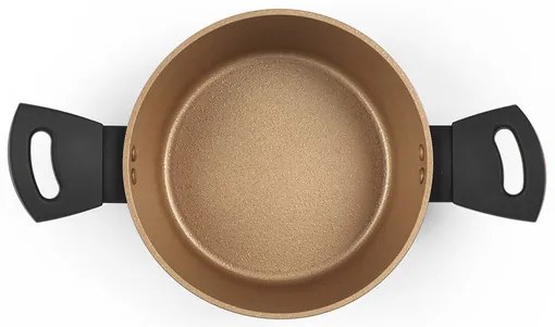 Russell Hobbs Hliníkový hrniec Opulence, čierny/zlatý (20 cm) (100350903)