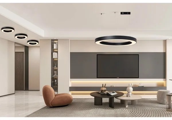 Immax NEO 07211L - LED Stmievateľný luster na lanku PASTEL 68W/230V Tuya čierna +DO