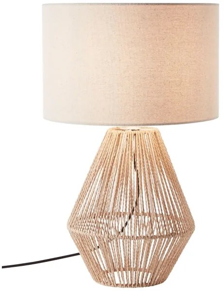Brilliant - Stolná lampa LARAINE 1xE27/42W/230V béžová