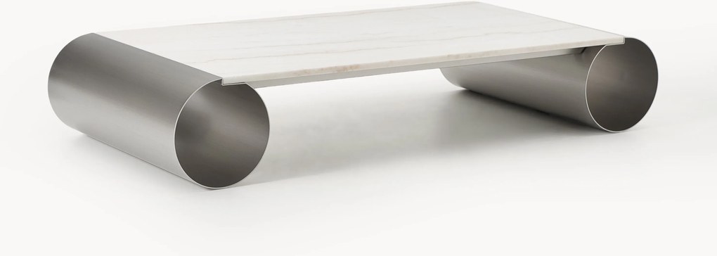 Konferenčný stolík XL s mramorovou doskou Blaze