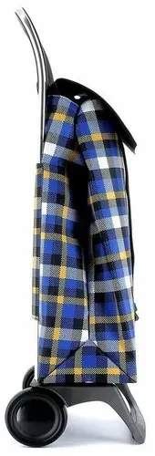 Rolser Nákupná taška na kolieskach Jet Scottish Joy, čierna