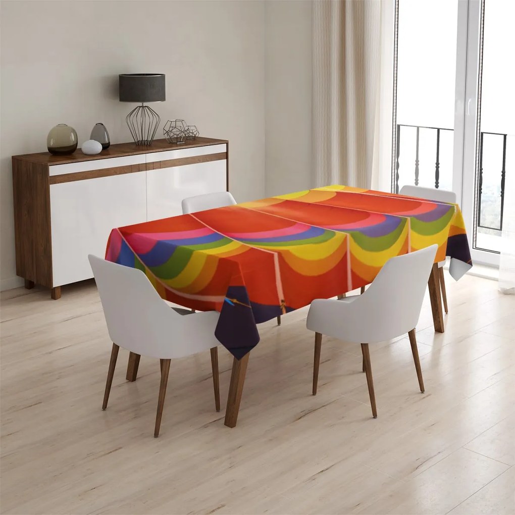 Sablio Obrus Teplovzdušný balón - 130x130 cm