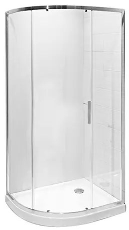 Jika Tigo sprchový kút asymetrický 98x78 cm h2512110026661 5121.1.002.666.1