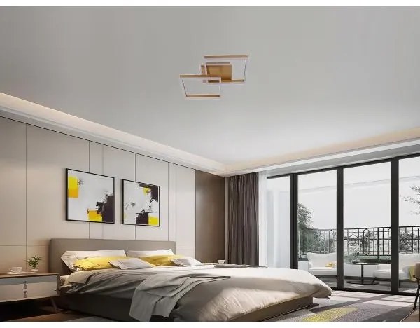 Stmievateľné LED stropné svietidlo LED/80W/230V 3000-6500K + diaľkové ovládanie