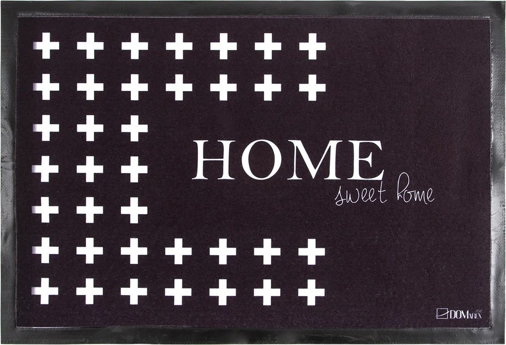 Domarex Rohožka Noir&Floor Home Sweet Home, 40 x 60 cm
