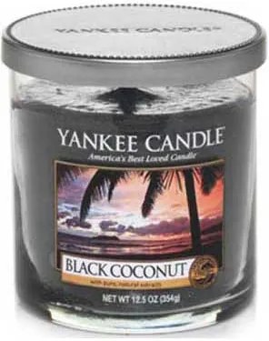 Yankee candle BLACK COCONUT MALÁ PILLAR SVIEČKA 1254015E