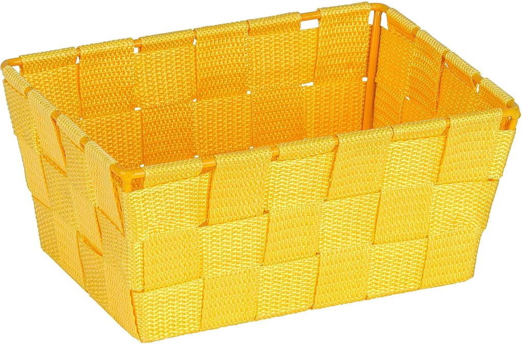 WENKO Úložný box dlhý ADRIA žltý 14x9x19 cm