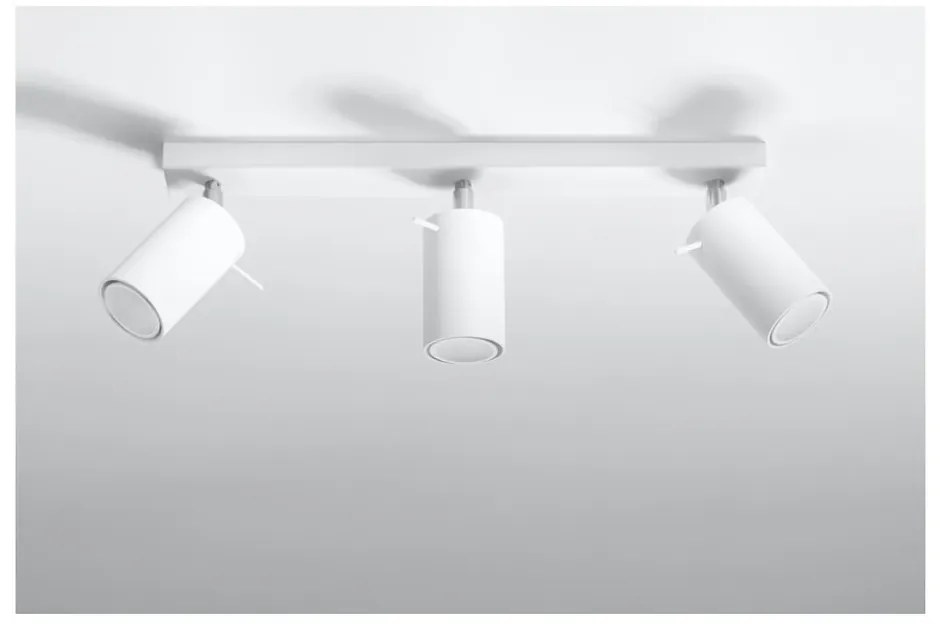 Biele stropné svietidlo Sollux Etna