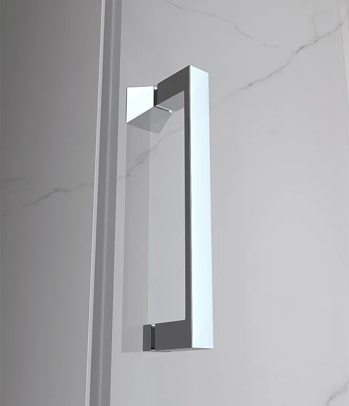 BPS-koupelny Obdĺžnikový sprchovací kút ZES KZ03D 120x100 chróm/transparent - bez vaničky