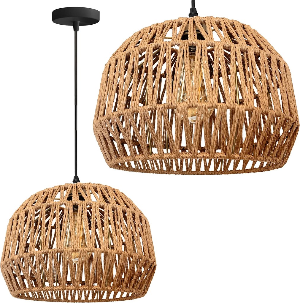 Toolight Toolight, stropné svietidlo 1xE27 APP1291-1CP, béžová, OSW-02423