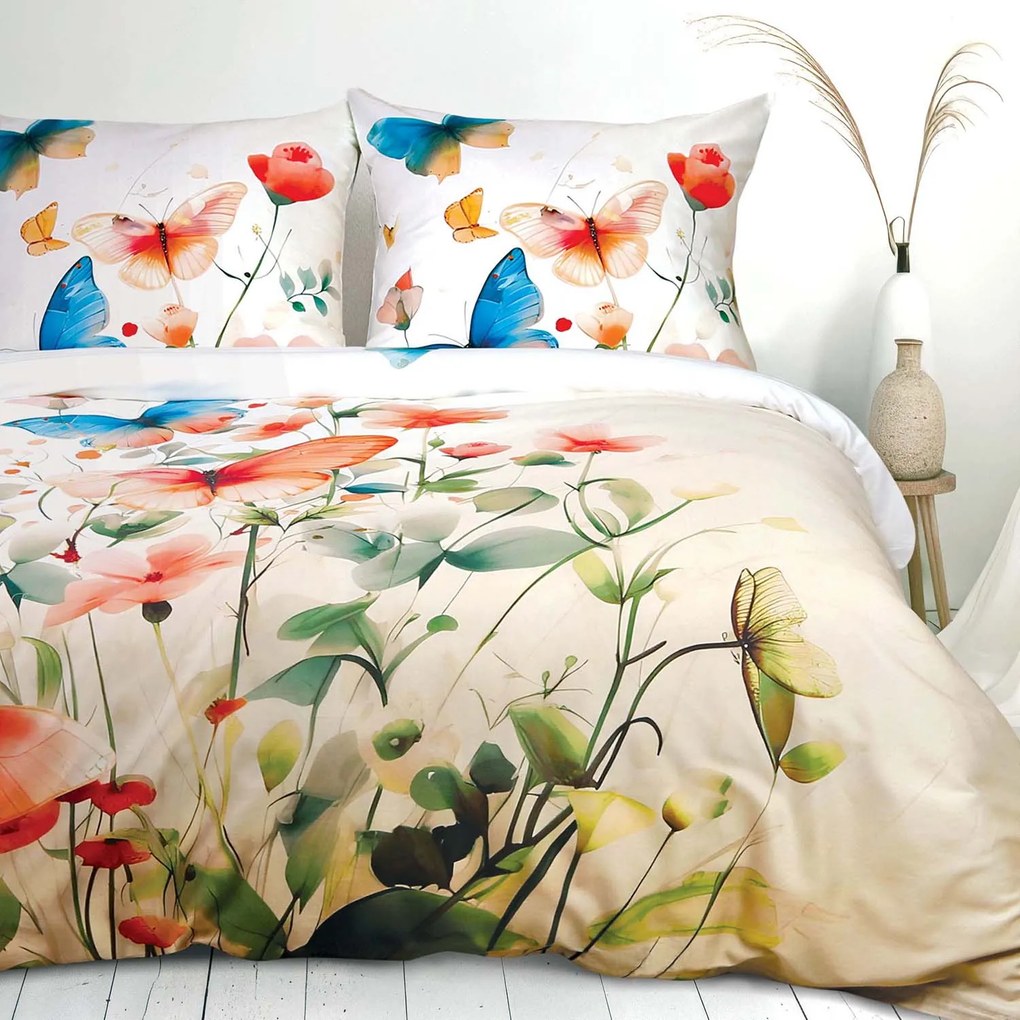 SATÉNOVÉ OBLIEČKY SATYNLOVE PREMIUM 180X200 CM, 2KS 70X80 CM VZOROVANÉ