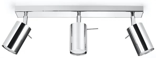 Sollux SL.0729 - Bodové svietidlo RING 3xGU10/10W/230V