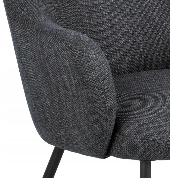 Křeslo Spencer lounge tmavě šedé