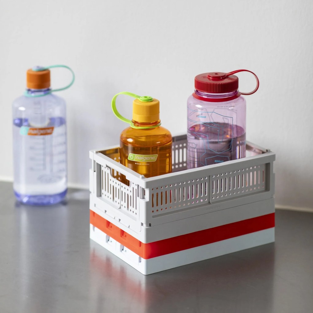 Made Crate Skladacia prepravka Misty Grey – mini