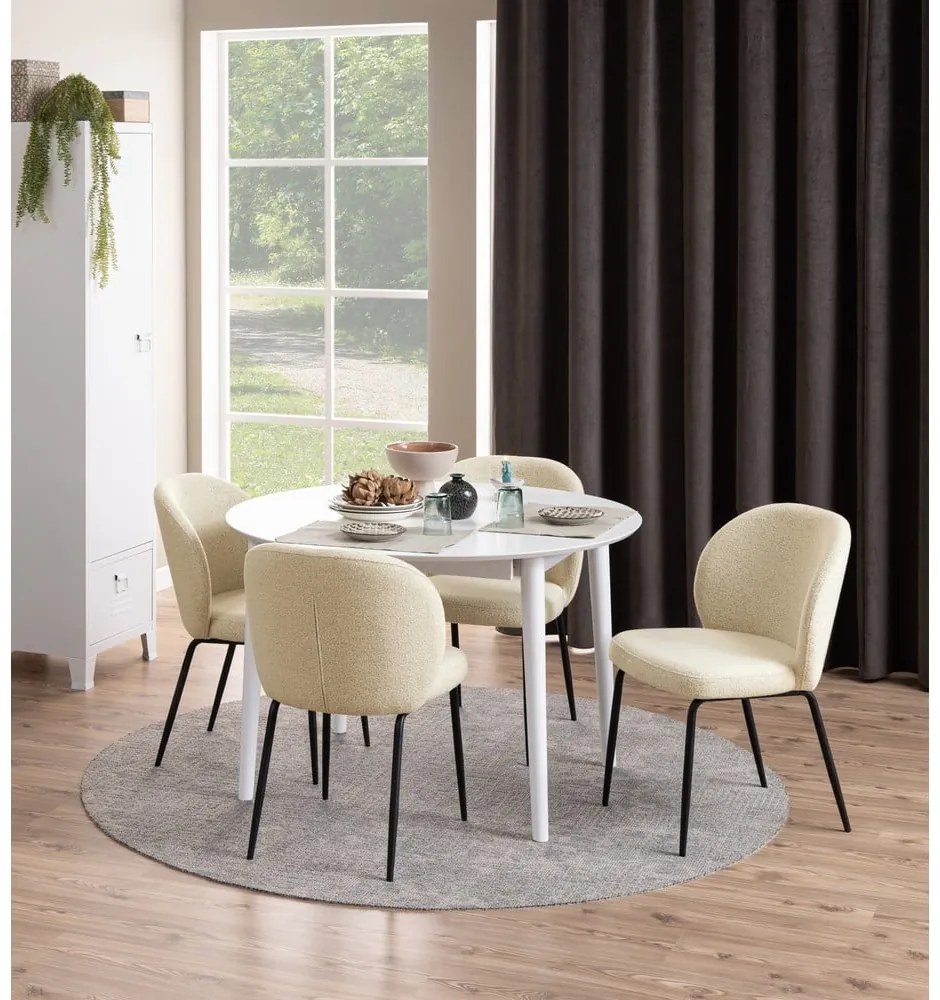 Béžové jedálenské stoličky v súprave 2 ks Patricia - Actona