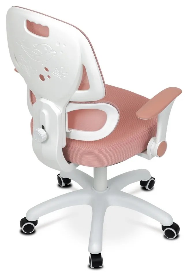 Autronic KA-K1063 PINK Kancelárska stolička,ružová