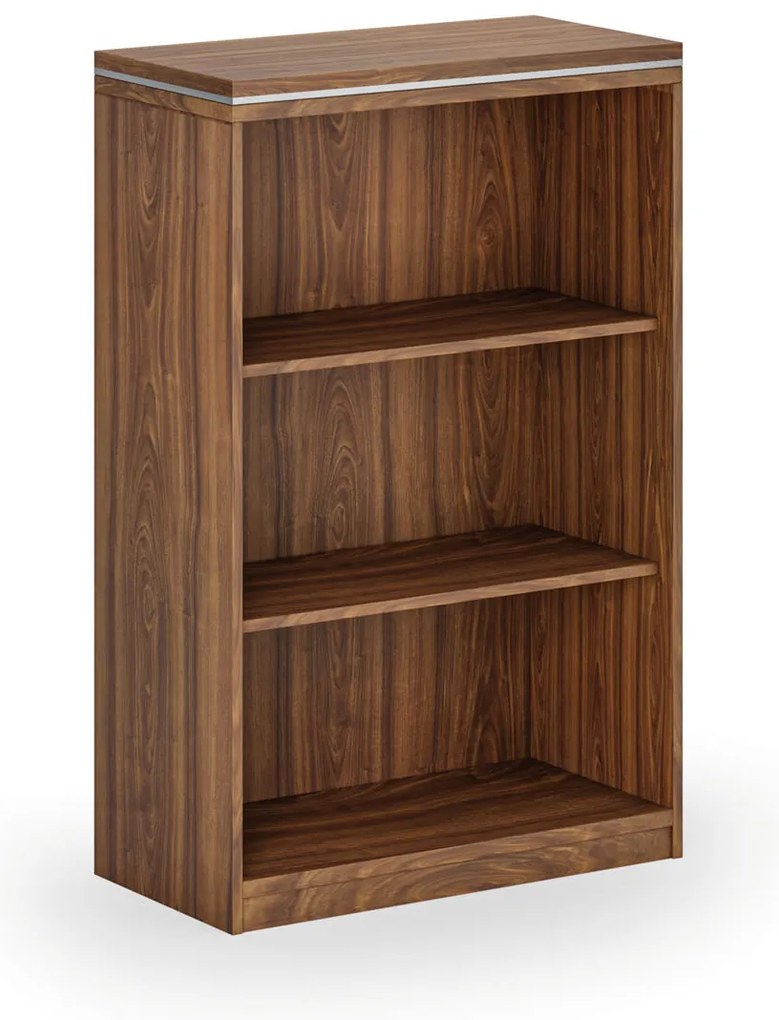 Kancelársky regál ARRISTO LUX, 800 x 400 x 1236 mm, orech