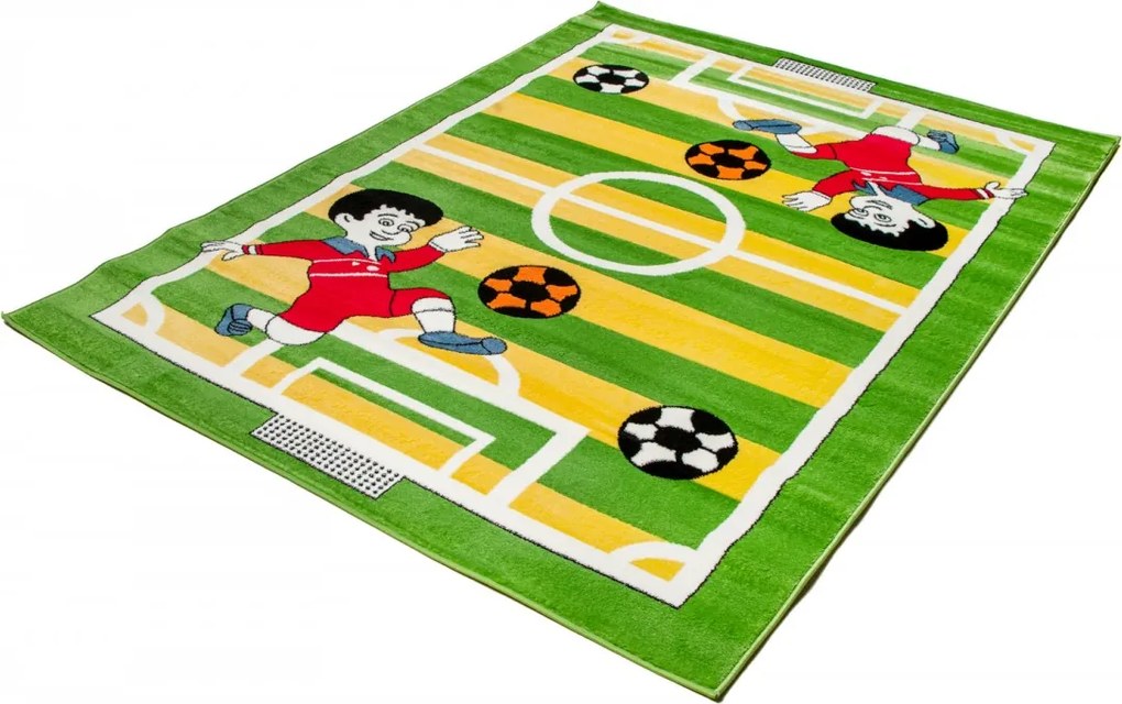 TA Koberec D573A ZELENÝ KINDER Rozmer: 160x220 cm