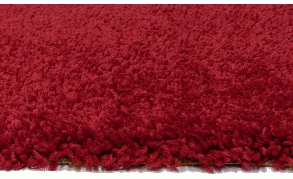 Červený koberec Universal Aqua Liso, ø 100 cm