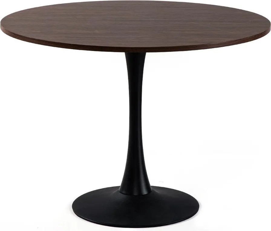 Jedálenský stôl AVENBERG RONDO Ø120 hnedý