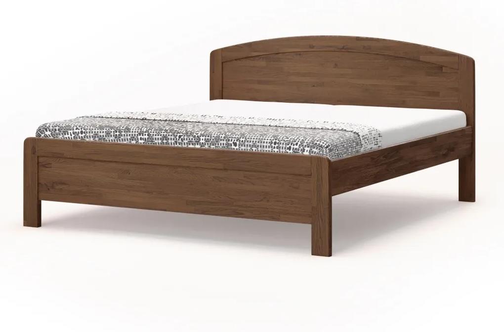 BMB KARLO ART - masívna dubová posteľ 90 x 200 cm, dub masív
