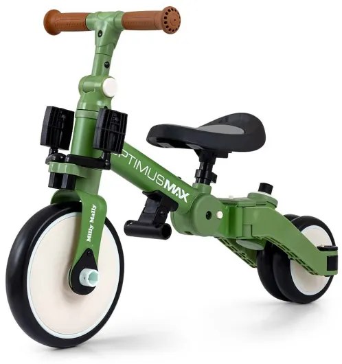 Detská trojkolka Optimus Max 5v1 zelená