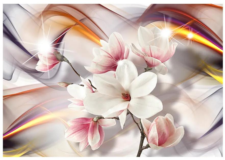 Artgeist Fototapeta - Artistic Magnolias Veľkosť: 147x105, Verzia: Samolepiaca