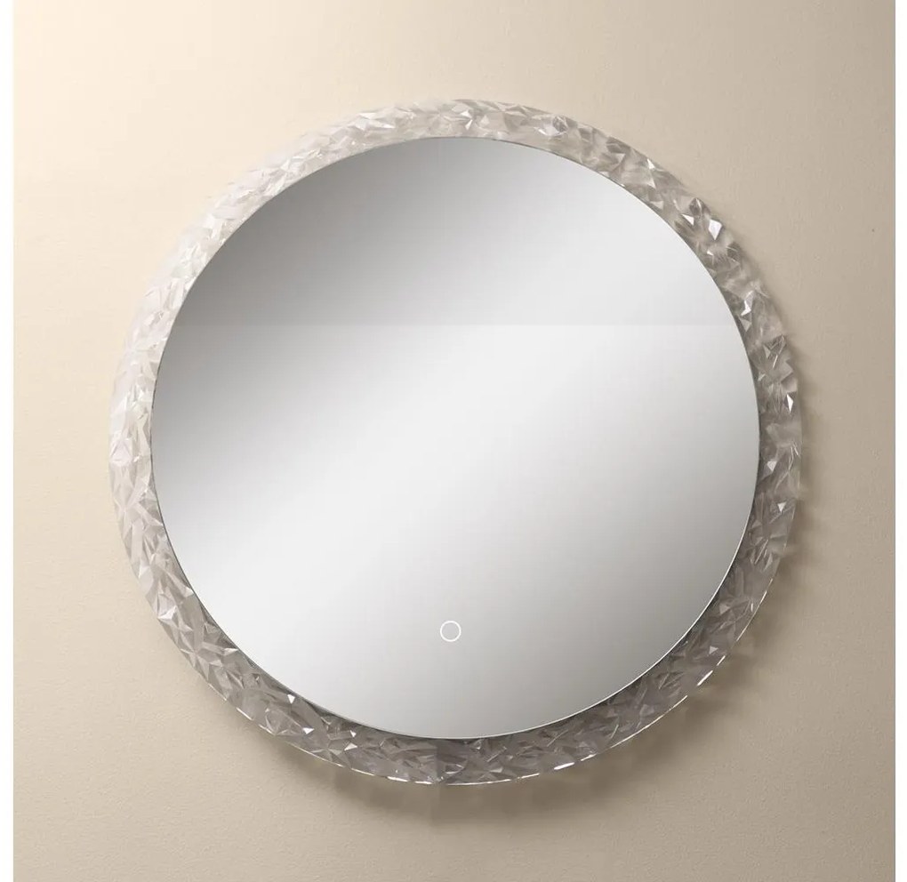 Zuma Line D2309 - LED Kúp. zrkadlo s podsv. 24W/230V 3000/4000/6000K IP44 chróm