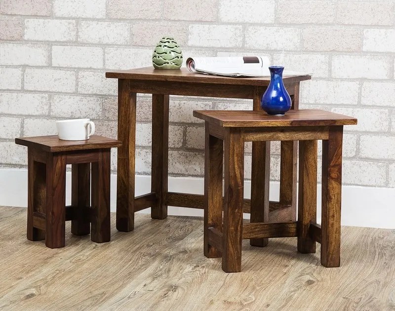 furniture-nabytek.cz - Odkladacie stolíky z masivu