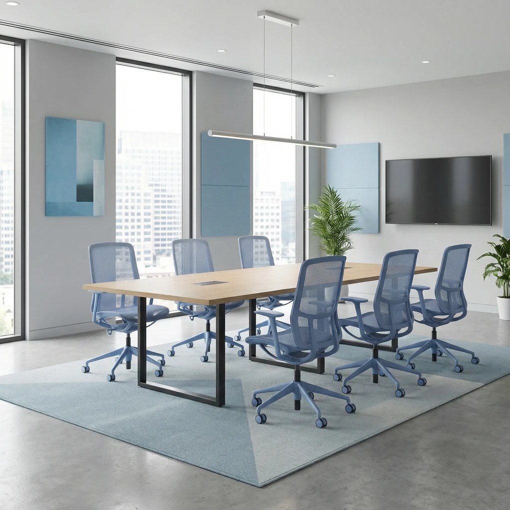 Kancelárska stolička ELVI, ružová