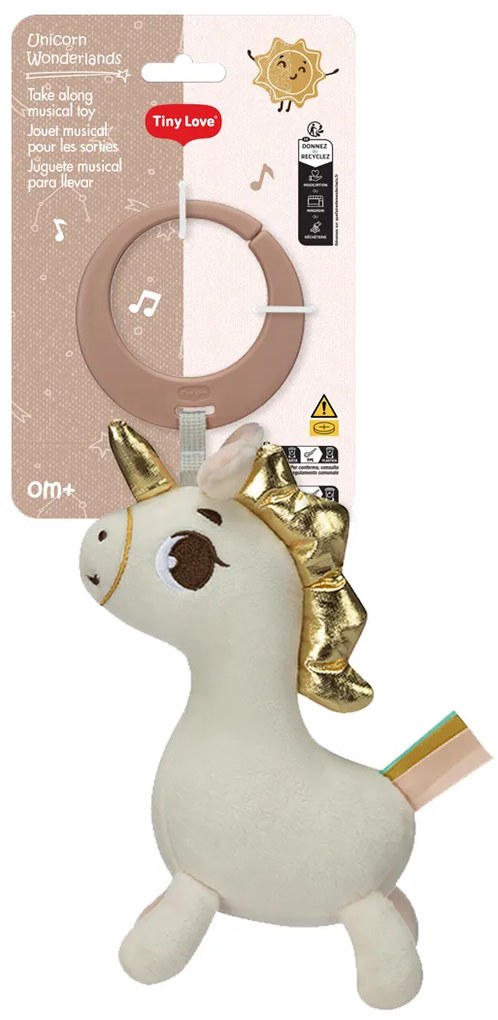 Závesná hudobná hračka Unicorn Wonderlands