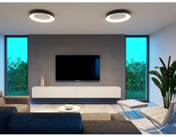 LED2 - LED Stropné svietidlo BELLA LED/40W/230V 3000/4000K čierna