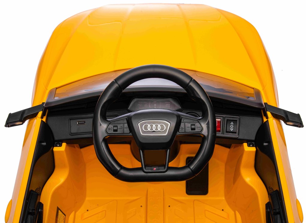 Detské elektrické vozidlo Audi SQ8 - žltá