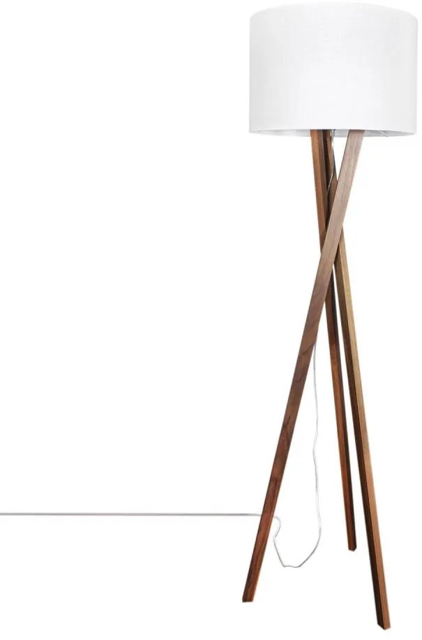 ByRydens 4100020-6003 - Stojacia lampa VEGA 1xE27/5W/230V hnedá