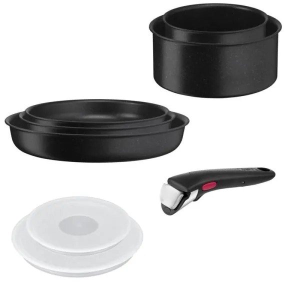 Tefal - Sada riadu 8 ks INGENIO BLACK STONE