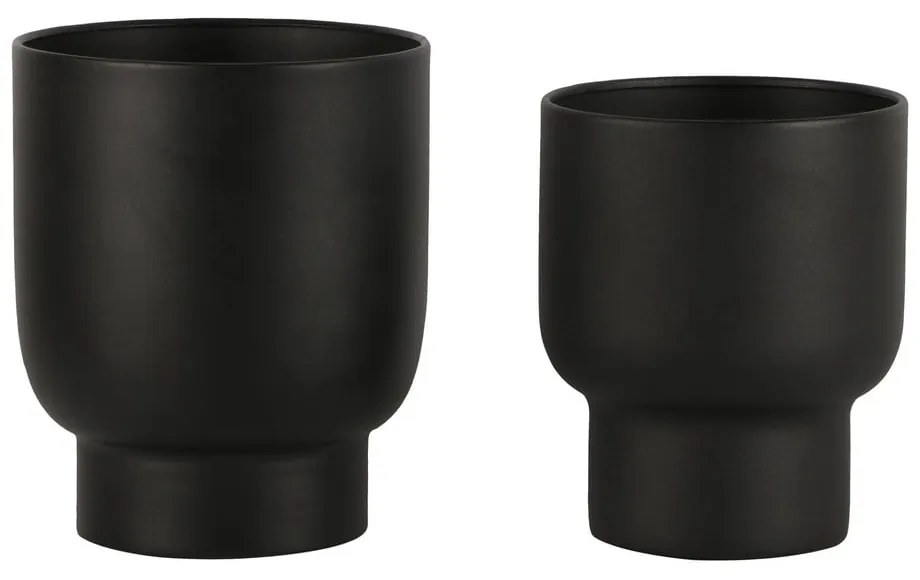 Kovové obaly na kvetináče v súprave 2 ks ø 16 cm Fulda – House Nordic