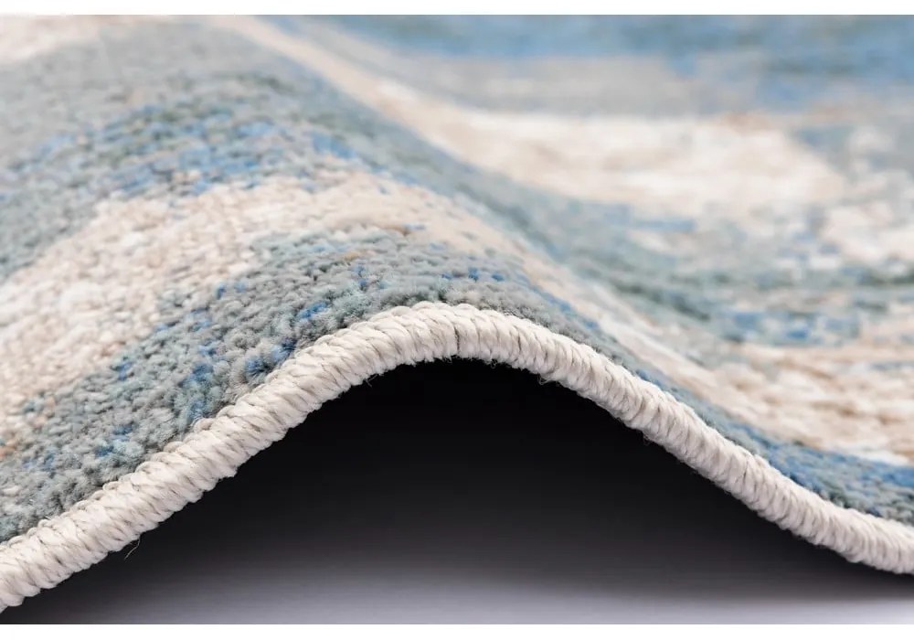 Svetlomodrý behúň 80x300 cm Sensi Zashi – FD