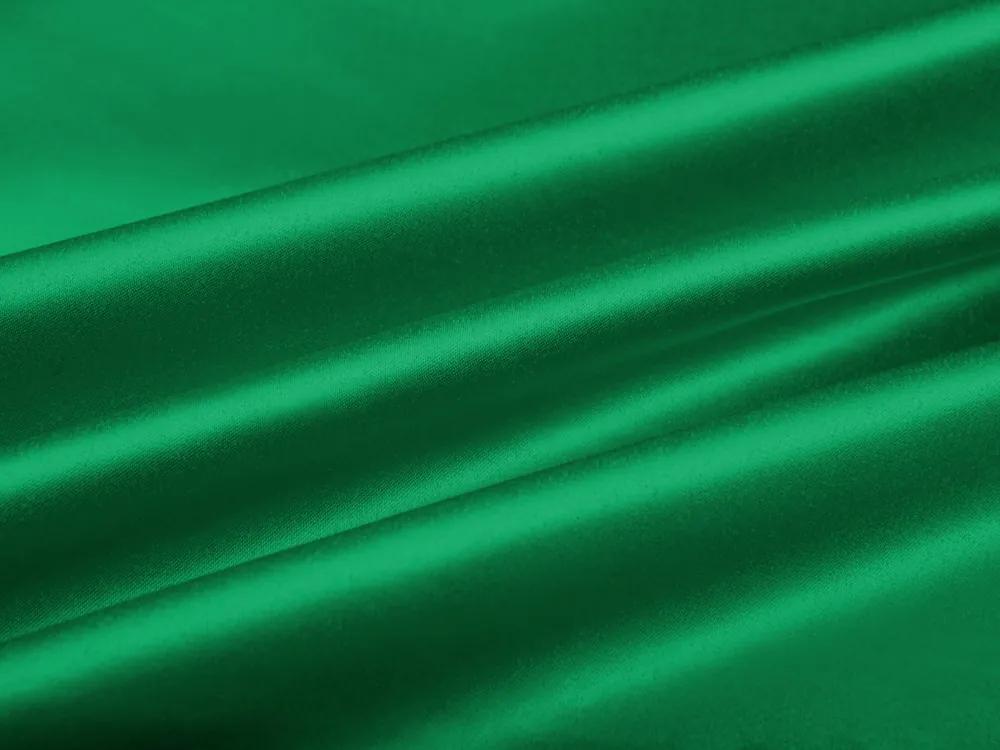 Biante Saténový záves LUX-028 Írska zelená 140x250 cm