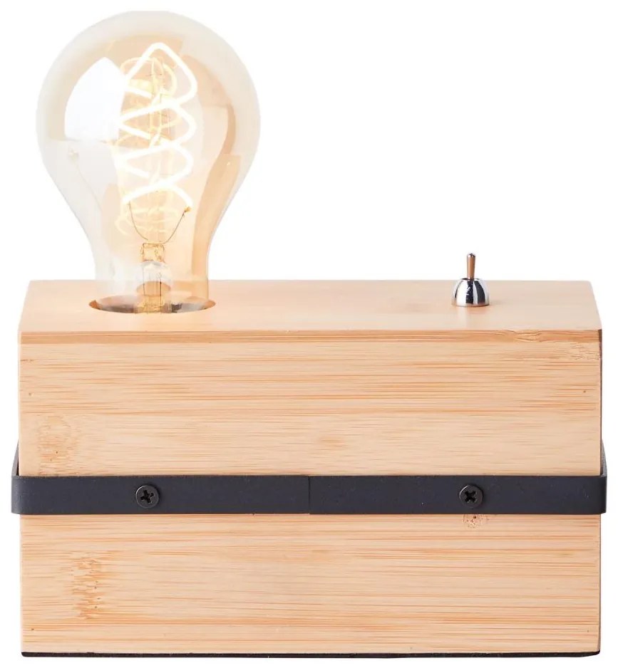 Brilliant - Stolná lampa BENNY 1xE27/40W/230V bambus