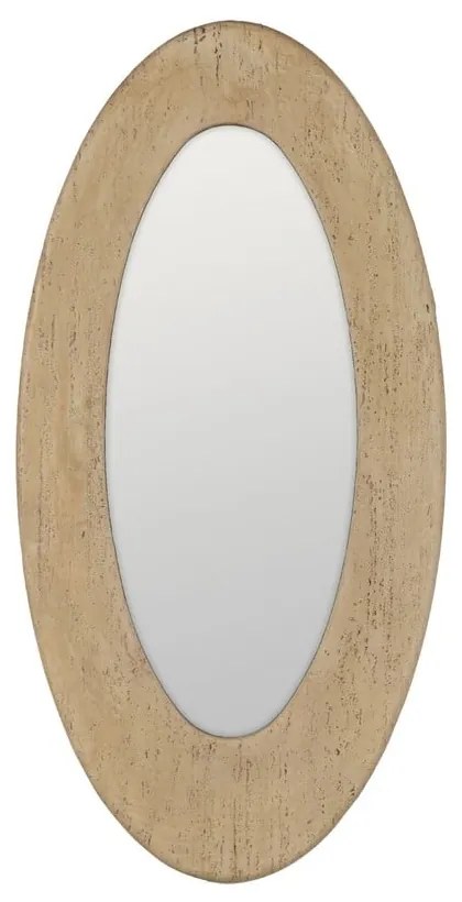 Nástenné zrkadlo s rámom z kameňa 60x120 cm Piedra – Ixia