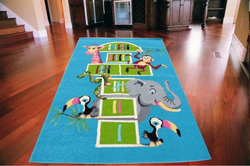 Detský koberec Tom TOP modrý, Velikosti 160x220cm