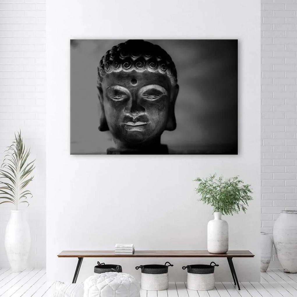Obraz na plátně, Buddha pozitivní - 100x70 cm