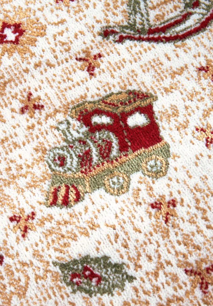 Villeroy & Boch, Kusový koberec Villeroy & Boch Toy's delight so strihaným vlasom 106218 Green, Multicolor, 50x80, zelená, obývacia izba