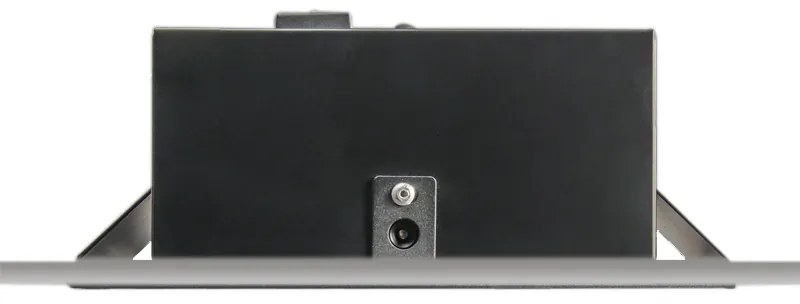 Sada 6 zapustených bodových svetiel čierna AR111 nastaviteľná - Oneon