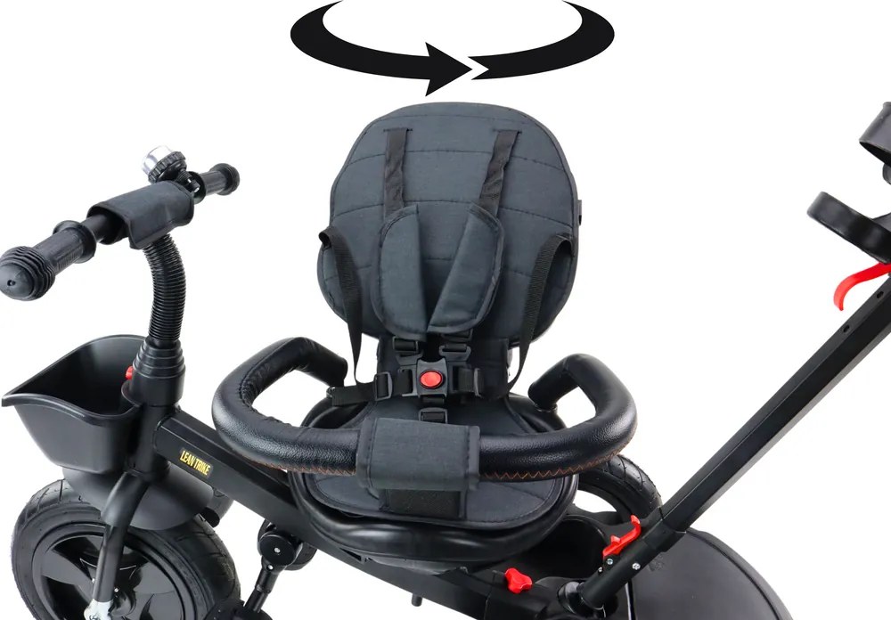 LEAN Trike Trojkolka PRO550 čierna