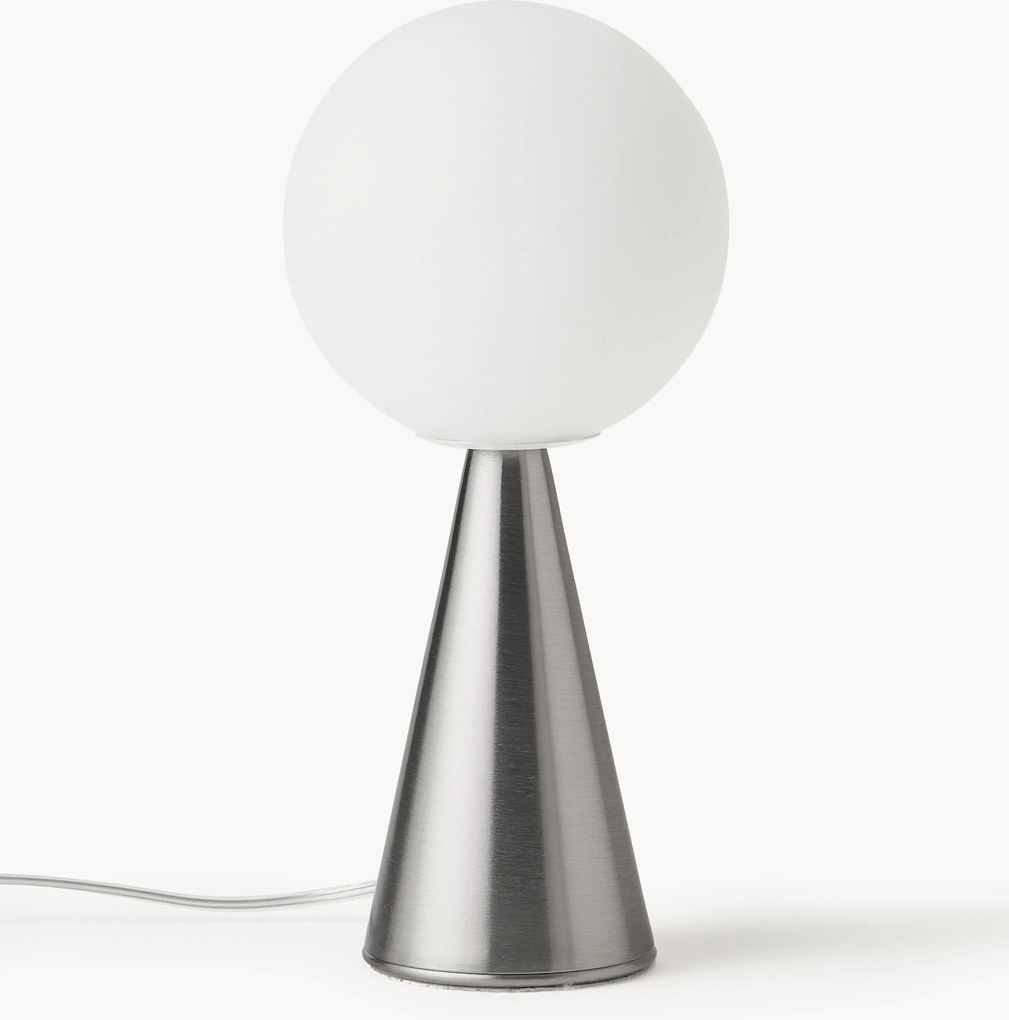 Malá stolová lampa Bilia, ručne vyrobená