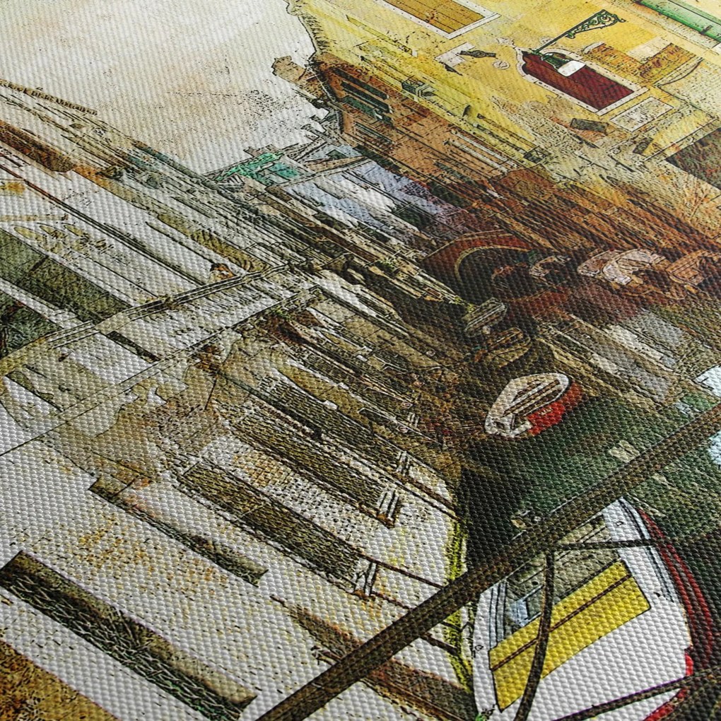 Obraz - Ulička v Benátkach (90x60 cm)