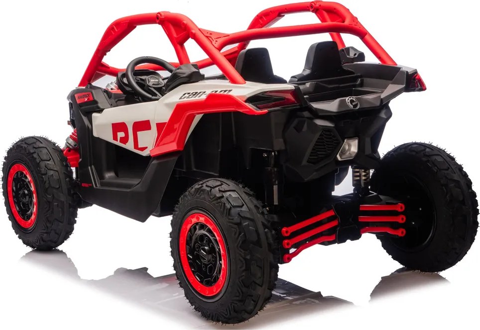 LEAN CARS Elektrické autíčko Maverick CAN-AM Turbo RS STRONG AIR červené