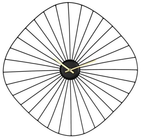 Eglo 425516 - Nástenné hodiny MATSUMOTO 1xAA 60x60 cm čierna