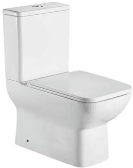 WC Kombi bezokrajové HORUS doska s pomalým sklápaním